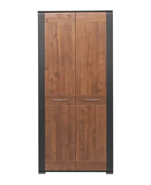 Šatní skříň naomi 2d - ořech/wenge