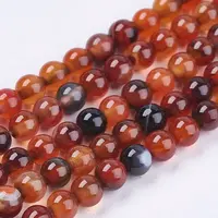 Natural Agate Bead Strands