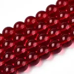 Transparent Glass Beads Strands