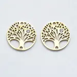 316 Surgical Stainless Steel Micro Pave Cubic Zirconia Links connectors