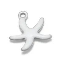 304 Stainless Steel Enamel Charms