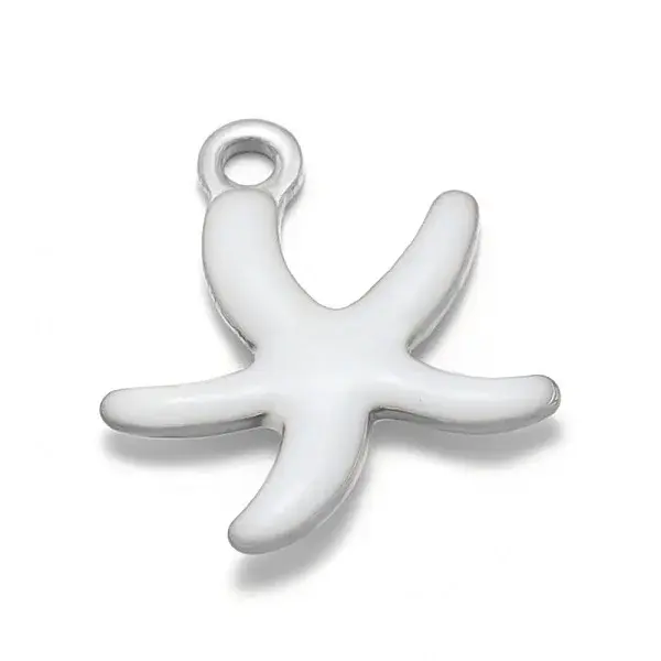 304 Stainless Steel Enamel Charms