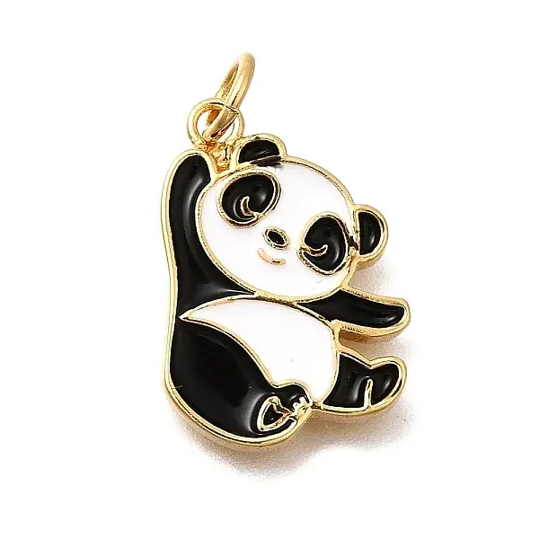 Brass Enamel Pendants