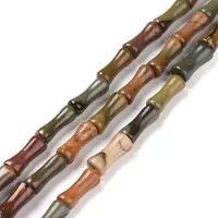 Natural Picasso Stone/Picasso Jasper Beads Strands