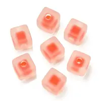 Frosted Acrylic European Beads