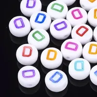 Initial Acrylic Beads