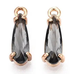 Faceted Glass Pendants