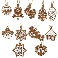Christmas Theme Plastic Pendant Decorations