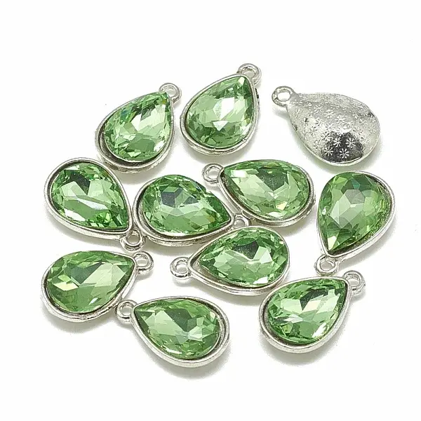 Alloy Glass Pendants