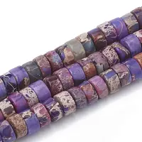 Synthetic Imperial Jasper Beads Strands