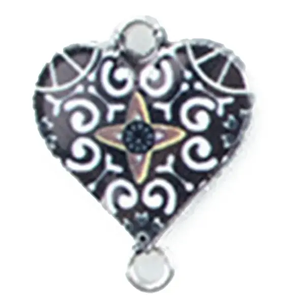 Alloy Enamel Connector Charms