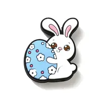 Easter Themed Silicone Focal Beads