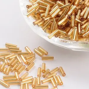 Glass Bugle Beads