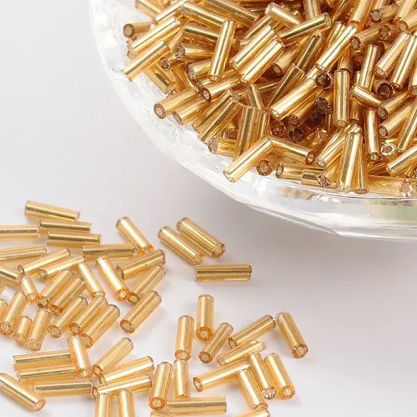 Glass Bugle Beads