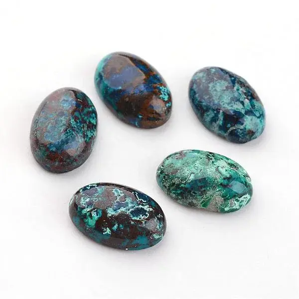 Natural Chrysocolla Cabochons