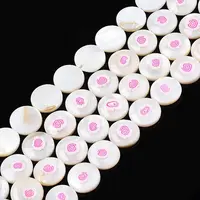 Natural Freshwater Shell Enamel Beads