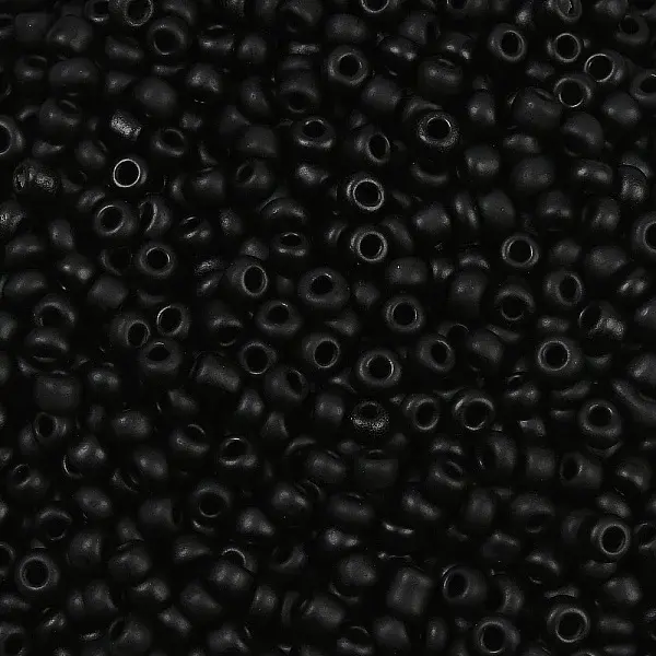 Frosted Opaque 8/0 Glass Seed Beads