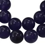 Natural Amethyst Round Beads