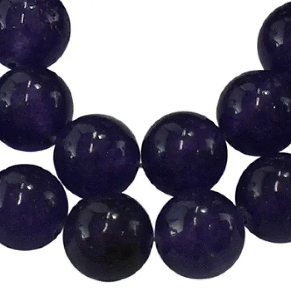 Natural Amethyst Round Beads