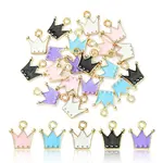 20Pcs 5 Colors Alloy Enamel Charms