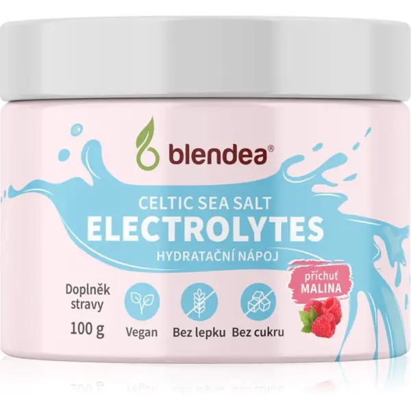 Blendea Celtic Sea Salt Electrolytes športový nápoj s elektrolytmi príchuť Raspberry 100 g