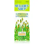 Dr. Müller Müllerův sirup® s plantainom a vitamínom C sirup na podporu imunity, zníženie miery únavy a vyčerpania 110 ml