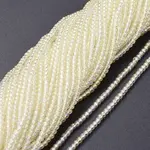 Electroplate Glass Beads Strands