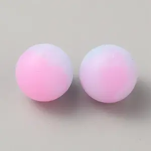Luminous Round Food Grade Silicone Beads