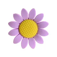 Sunflower Food Grade Silicone Beads