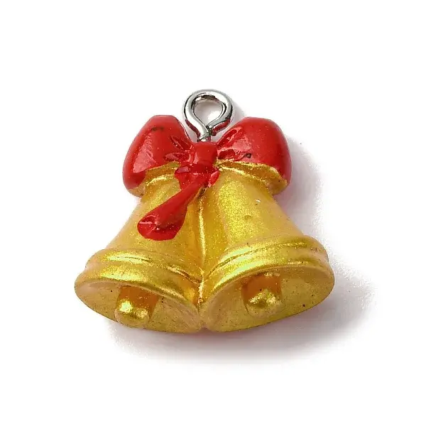 Christmas Opaque Resin Pendants