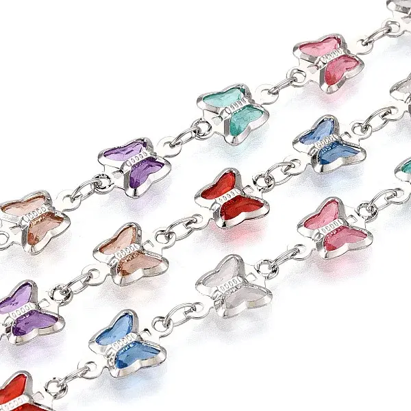 Handmade Brass Butterfly Link Chains