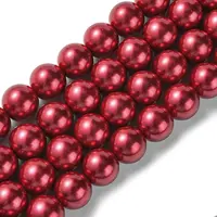 Eco-Friendly Glass Pearl Beads Strands
