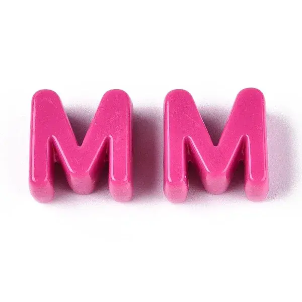 Opaque Acrylic European Beads