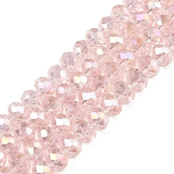 Electroplate Glass Beads Strands