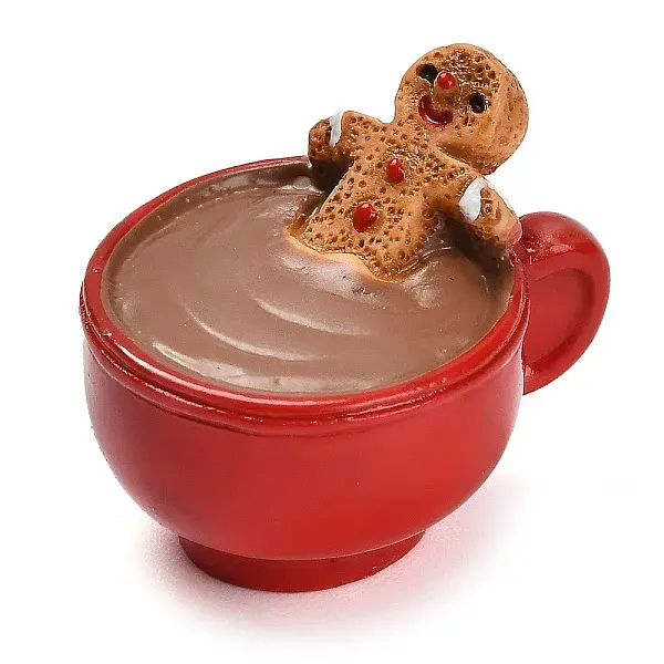 Christmas Theme Opaque Resin Cabochons