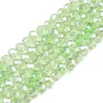 Electroplate Glass Beads Strands