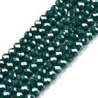 Electroplate Glass Beads Strands