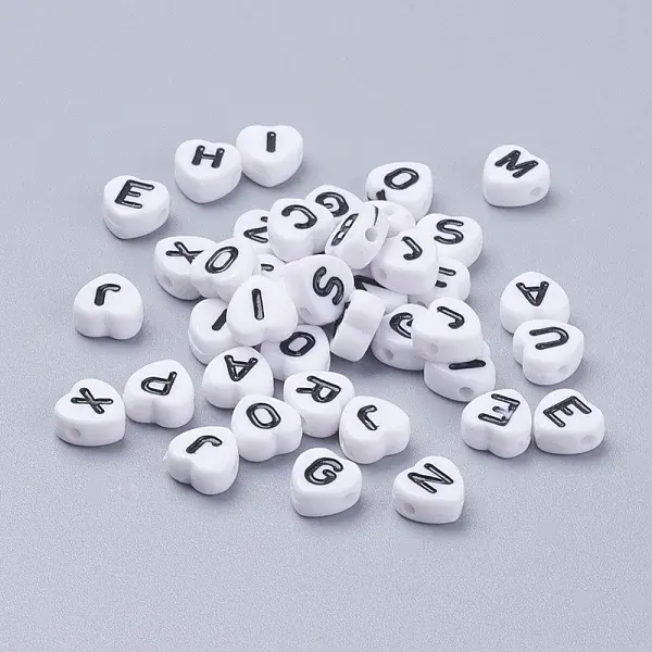 Acrylic Letter Beads