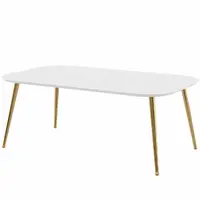 Konferenční stolek gendry - bílá