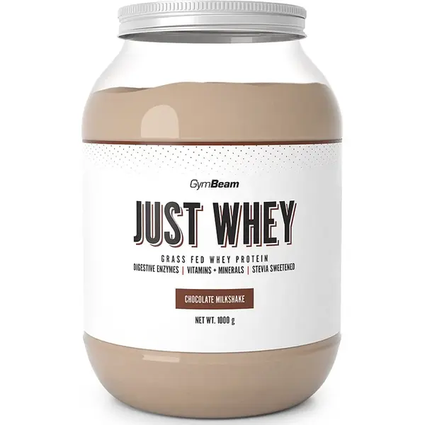 GymBeam Just Whey syrovátkový protein s trávícími enzymy příchuť Chocolate Milkshake 1000 g