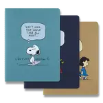 Sešit Moleskine Peanuts - XL, linkované, 3 ks, limitovaná edice
