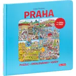 PRAHA - Puzzle, omalovánky, kvízy