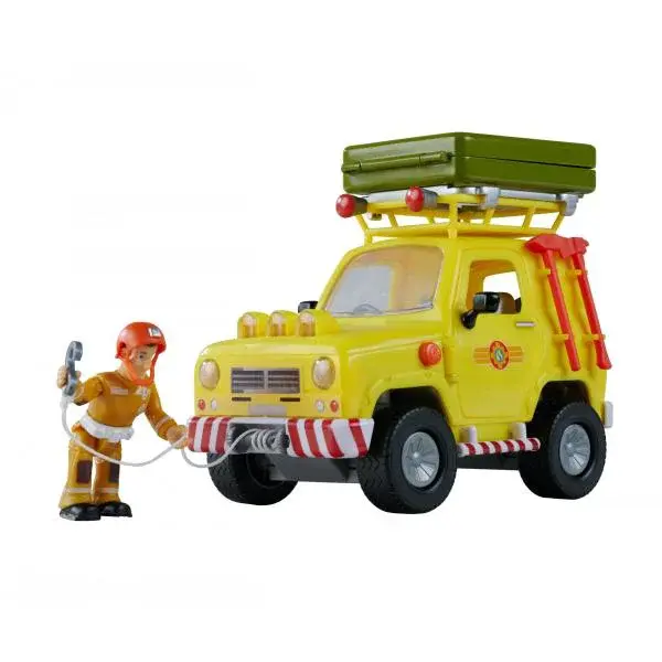 Simba Požárník Sam auto Mountain 4x4 s figurkou 16 cm