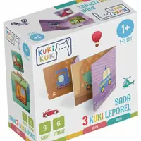 KukiKuk Sada 3 KUKI leporel Auta