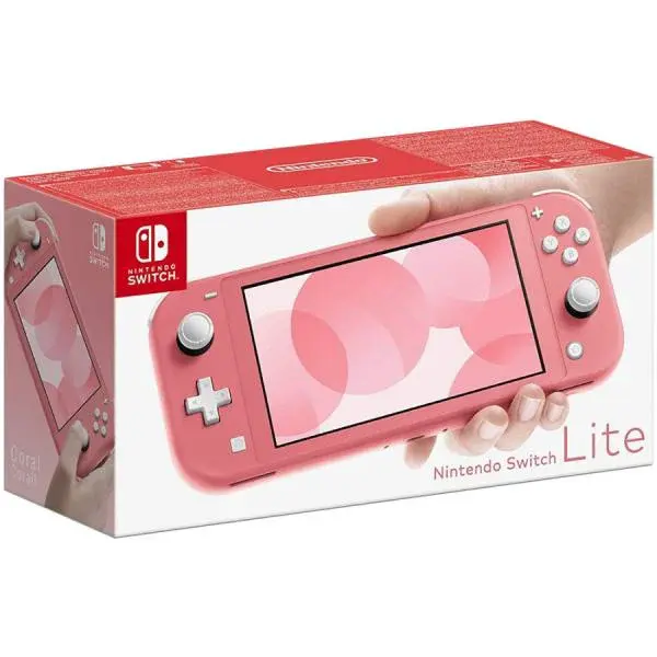 Nintendo Switch Lite korálová