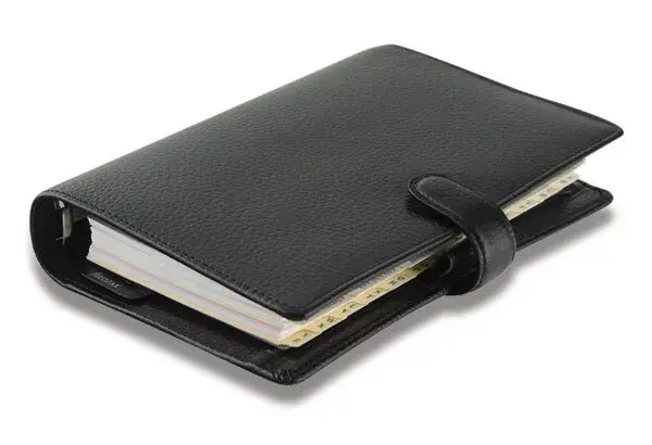 Diář A5 Filofax Finsbury - černý
