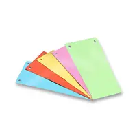 Papírový rozlišovač HIT Office, 105 × 240 mm - mix barev