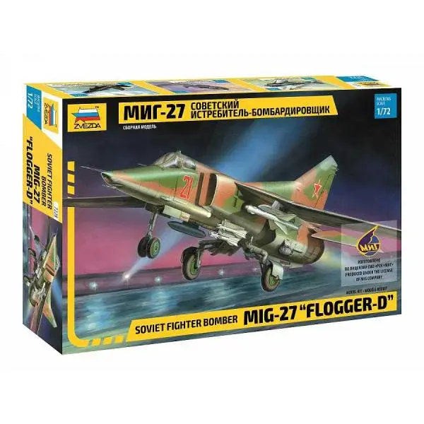 Model Kit letadlo 7228 - MIG-27 (re-release) (1:72)