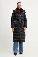 Bunda Liu Jo černá barva, přechodná, MF5011 T017A