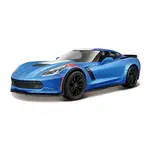 Maisto - 2017 Corvette Grand Sport, kovová modrá, 1:24